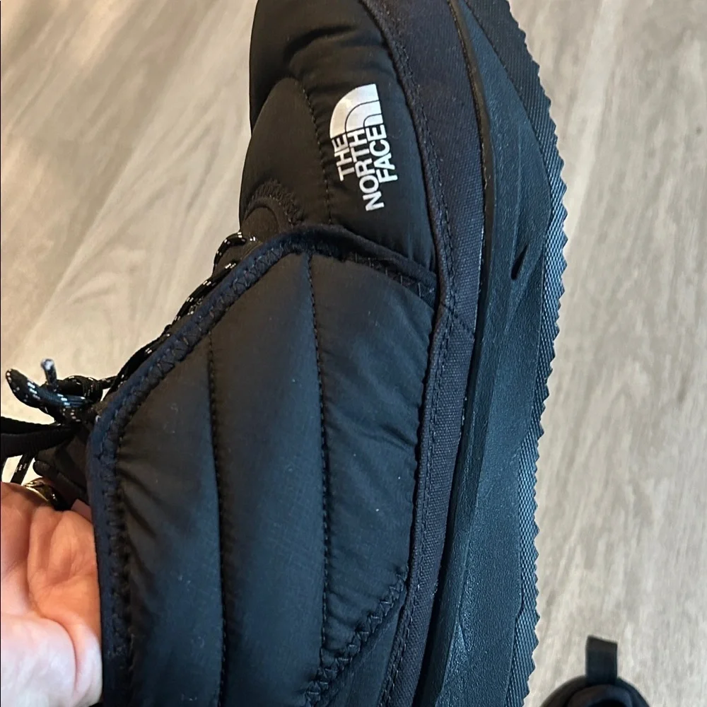 The North Face Chukka Black Quilted Lace-Up Men’s Winter Boots